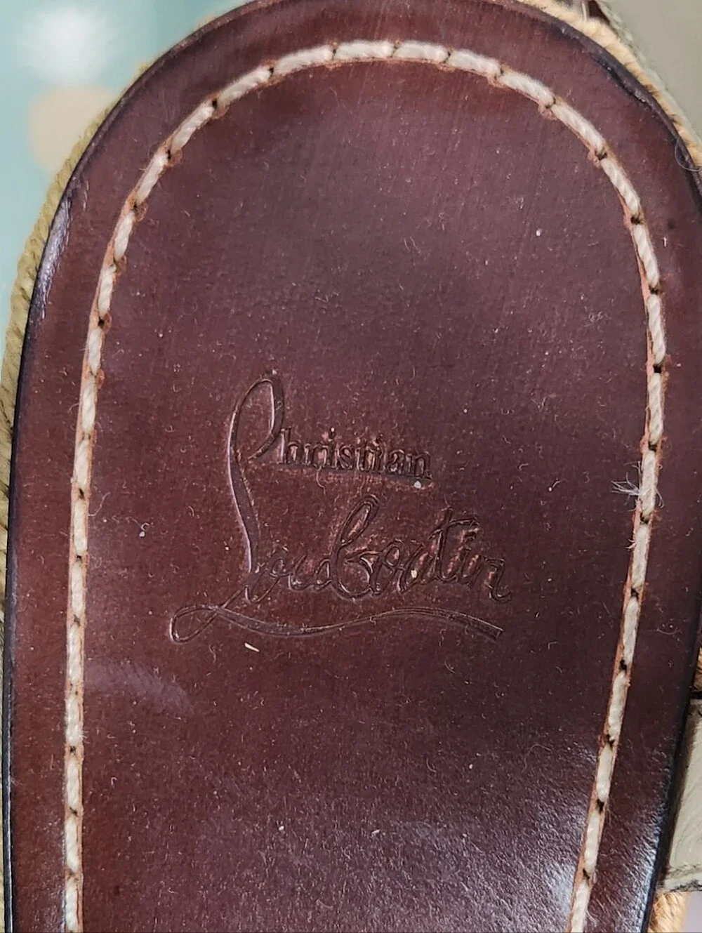 Christian Louboutin worn once